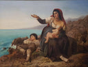 The departure by Louis Léopold Robert — group oil painting wall art, Romanticism