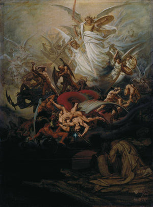 The Struggle of Good and Evil Spirits - Ivan Tvorozhnikov