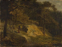 At Djurgården in Stockholm by Christian Ezdorf — forest oil painting wall art, Romanticism