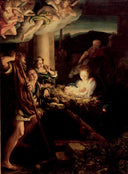 Adoration of the Shepherds (The Holy Night) by Correggio — hand-painted cultural oil painting reproduction on canvas