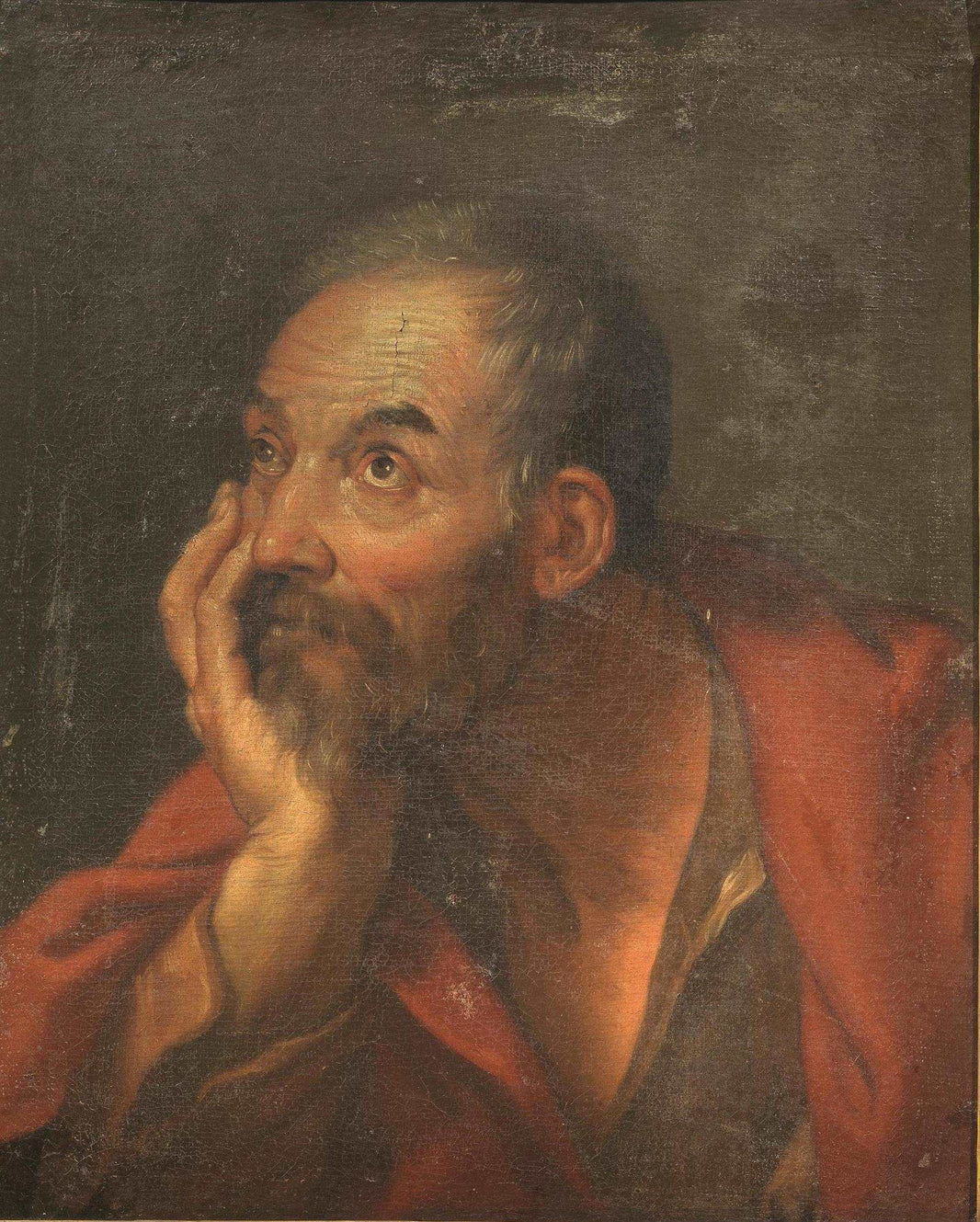 A Saint by Vincenzo Camuccini — hand-painted portrait oil painting reproduction on canvas