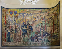 The Tournament by Jean-Paul Laurens — hand-painted cultural oil painting reproduction on canvas