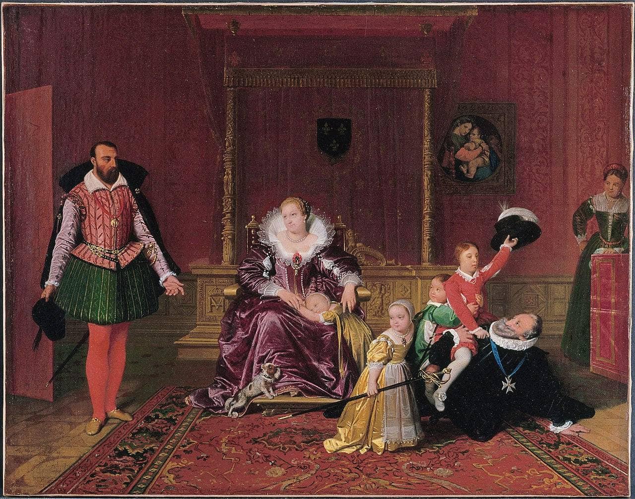 Henry IV Recieving The Ambassador of Spain