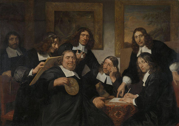 The Governors of the Guild of St Luke, Haarlem, 1675