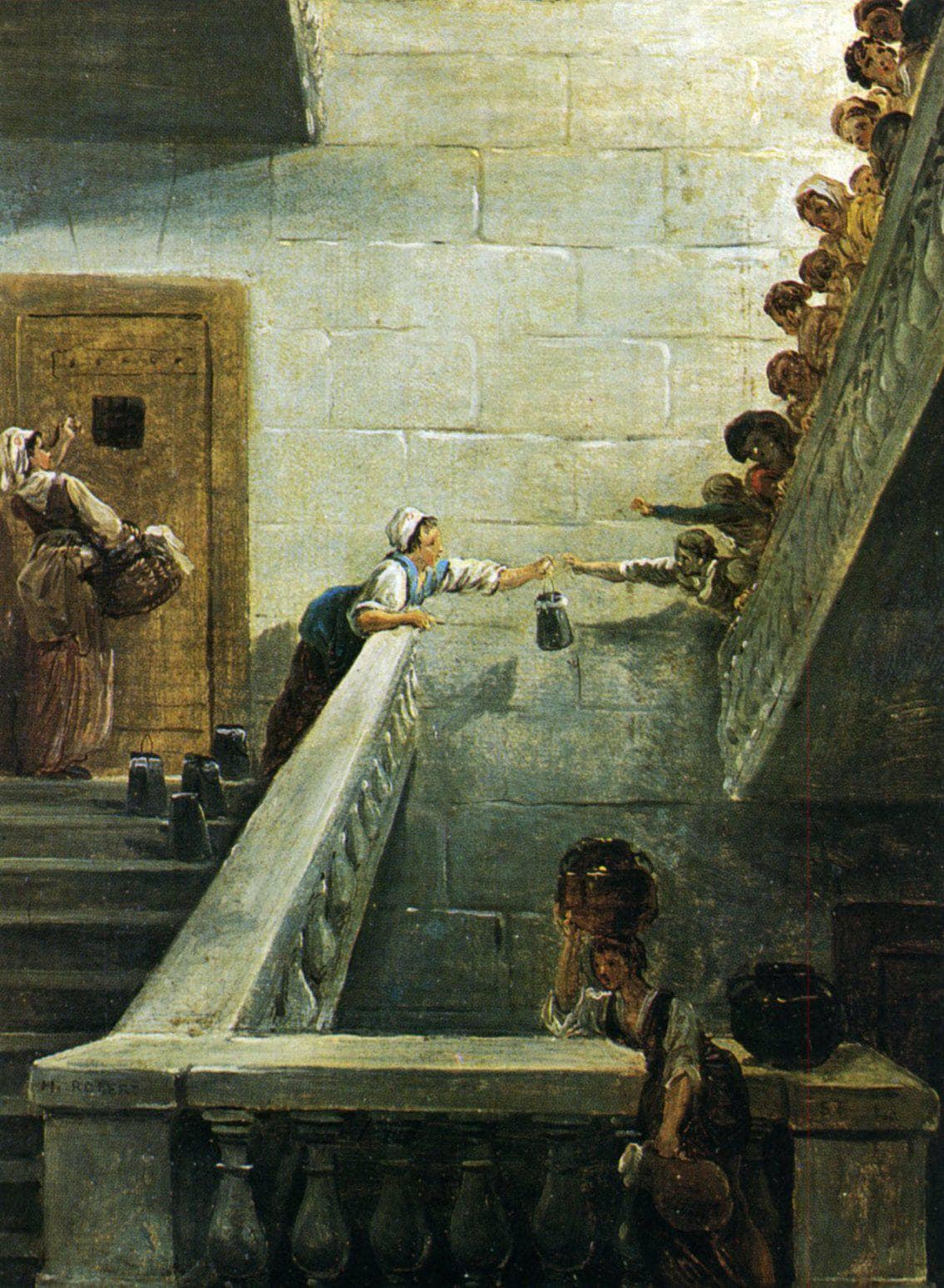 Milk Distribution to the Prisoners at St. Lazare's Prison