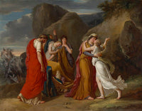 Psyche Bidding Farewell to Her Family