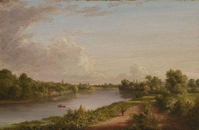 View of the Thames in apartment