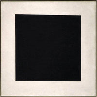 Black Square (3rd version) by Kazimir Malevich — hand-painted abstract oil painting reproduction on canvas