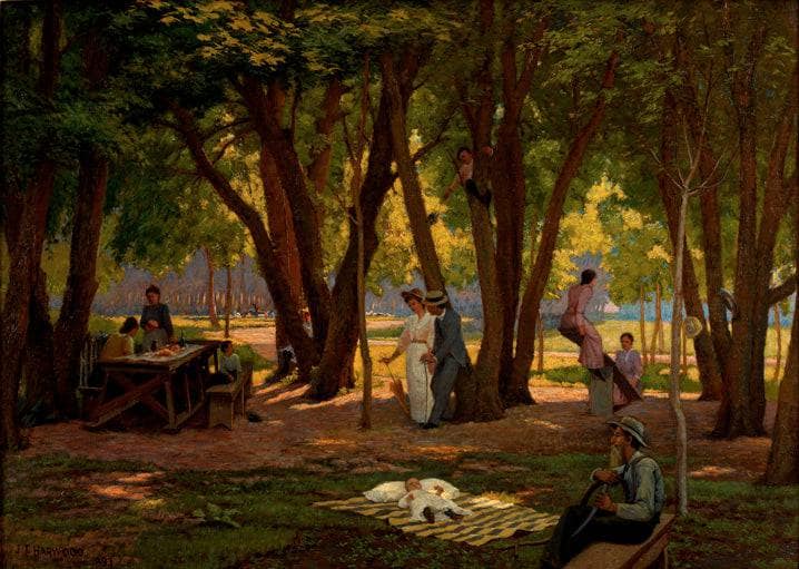 All the World's a Stage, Liberty Park - James Taylor Harwood