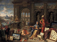 Asia by Jan van Kessel the Elder — hand-painted architectural oil painting reproduction on canvas