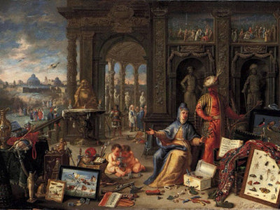 Asia by Jan van Kessel the Elder — oil painting reproduction