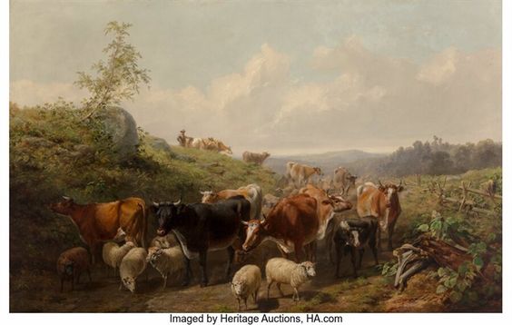 Down the Road, Franklin County, New York - Arthur Fitzwilliam Tait