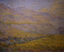 Terraces of Gold by James Taylor Harwood — hand-painted landscape oil painting reproduction on canvas