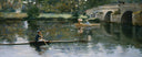 The Bridge at Grez by John Lavery, seascapes oil painting wall art
