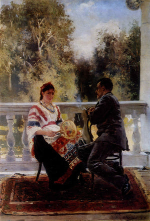 Conversation - Vladimir Makovsky