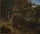 Hare-hunt in a Beech Forest in entryway