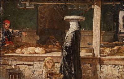 Baker in apartment