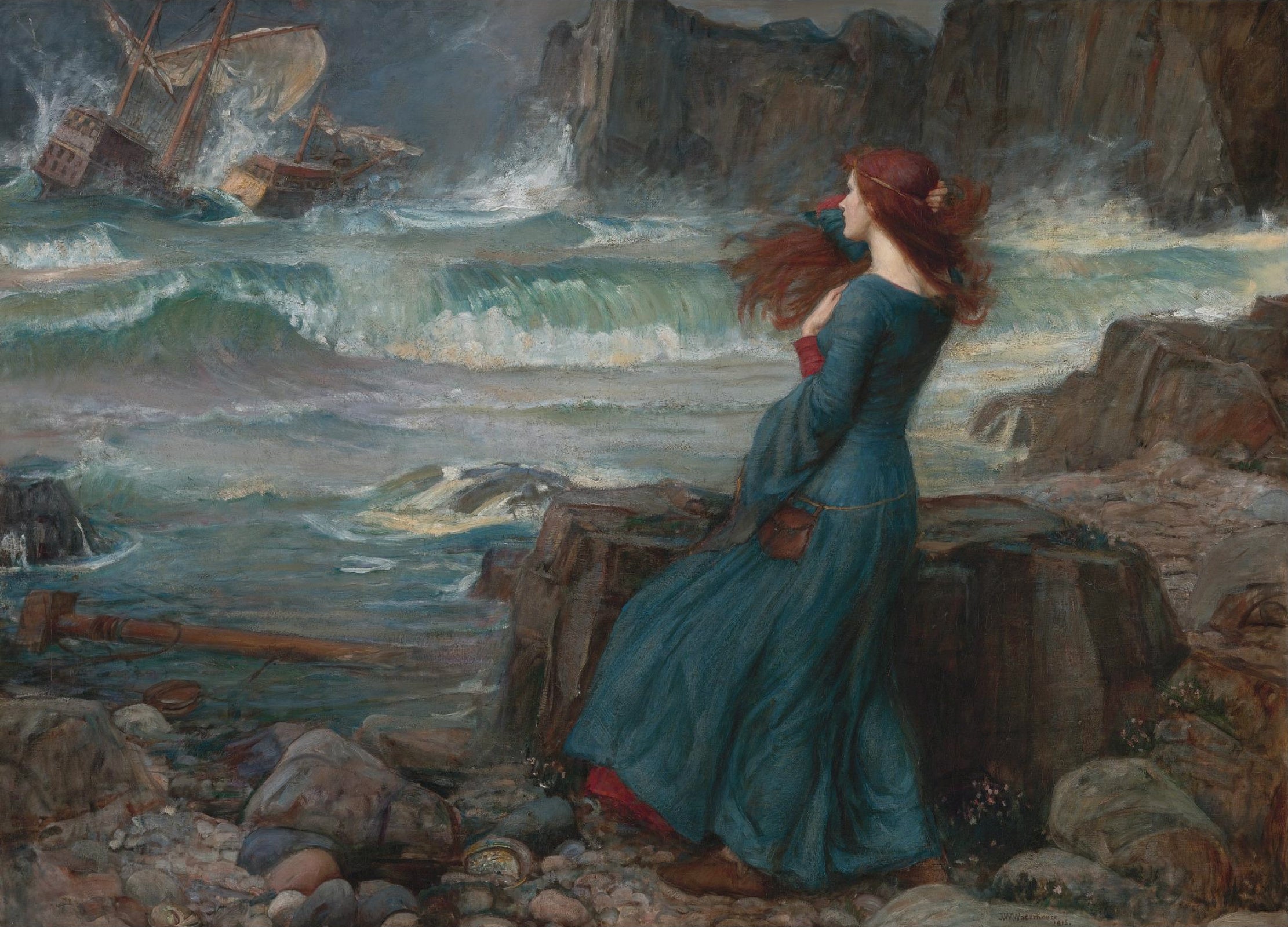 Miranda - John William Waterhouse