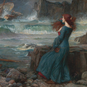 Miranda by John William Waterhouse — Oil Painting Reproduction