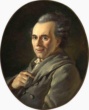 Portrait of Michel-Jean Sedaine - Jacques-Louis David