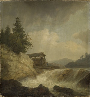 Nordic Landscape with a Waterfall - Christian Ezdorf