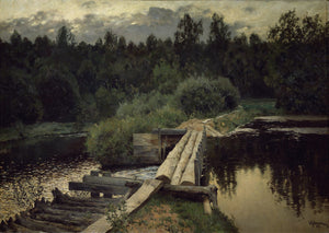 By the whirlpool - Isaac Levitan