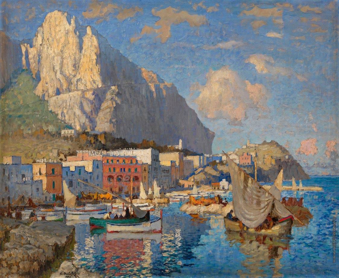 View of Capri - Konstantin Gorbatov