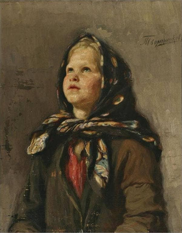 A girl with scarf