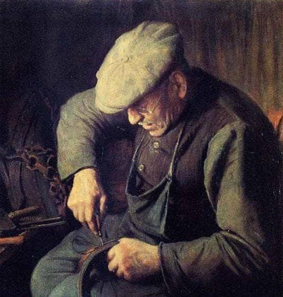 Portrait of Nest Pauwels by Leo Steel — oil painting reproduction