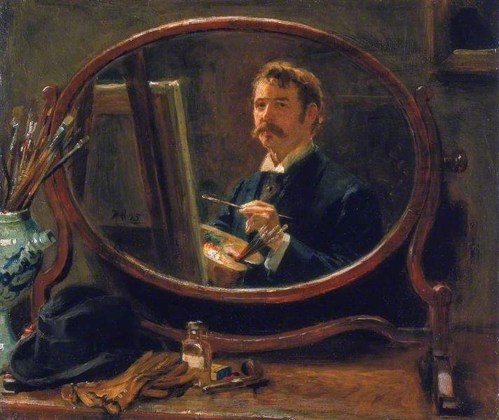 Self-portrait - Ralph Hedley