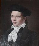 Hermann Ernst Freund by Christian Albrecht Jensen — male oil painting wall art, Neoclassicism