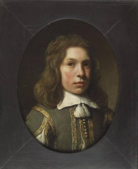 Head of a Boy by Jan de Bray — hand-painted portrait oil painting reproduction on canvas