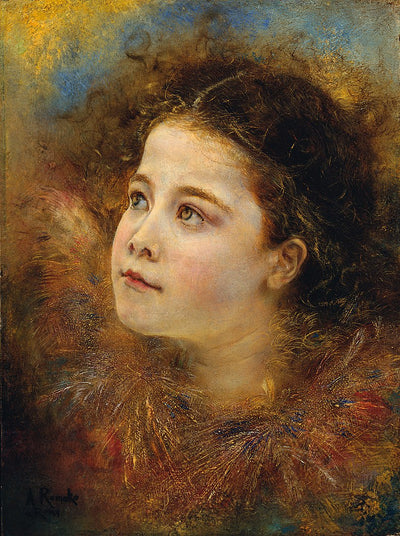 Girl with a frill