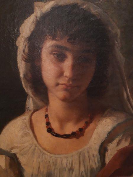 Young woman from Ciociaria - Angelo Visconti