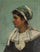 Portrait of a young maiden in bedroom
