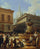 Street view from Milan, in the background the Duomo in master bedroom