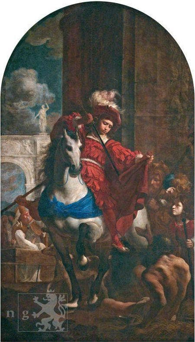Saint Martin by Karel Å kréta — oil painting reproduction