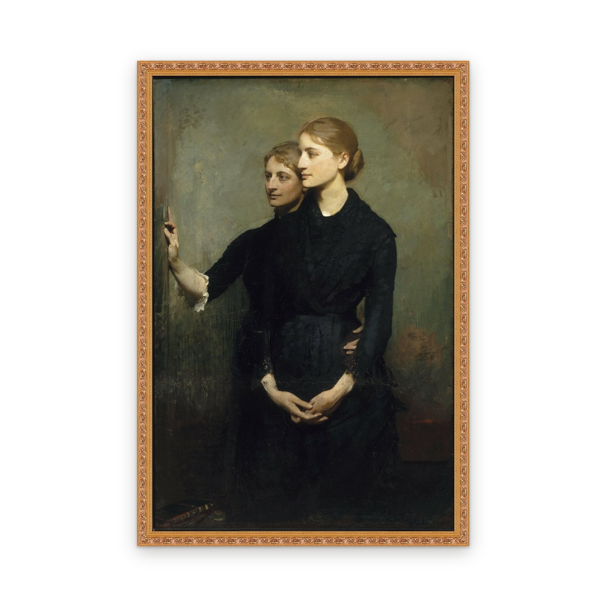 The Sisters — Framed, Framed in Classic Ornate · 40'' × 60''