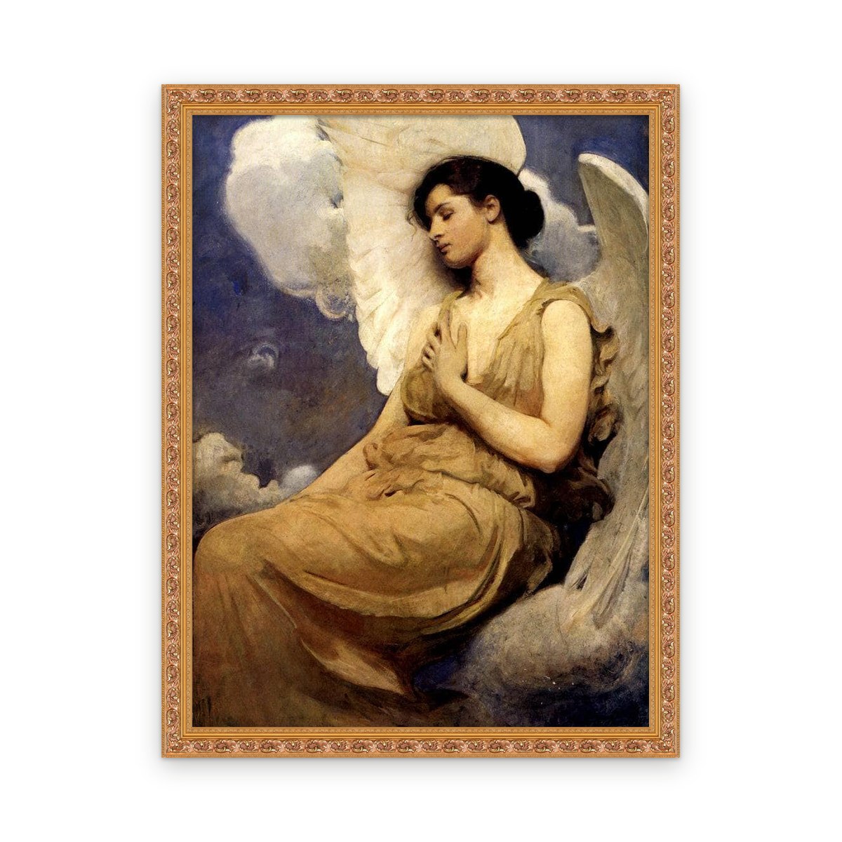 Winged Figure — Framed, Framed in Classic Ornate · 30'' × 40''