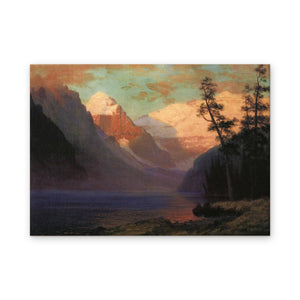 Evening Glow, Lake Louise — Gallery Wrap, Gallery Wrap · 21'' × 15''