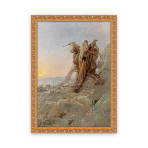 Moses on Mount Horeb — Framed, Framed in Classic Ornate · 23'' × 33''