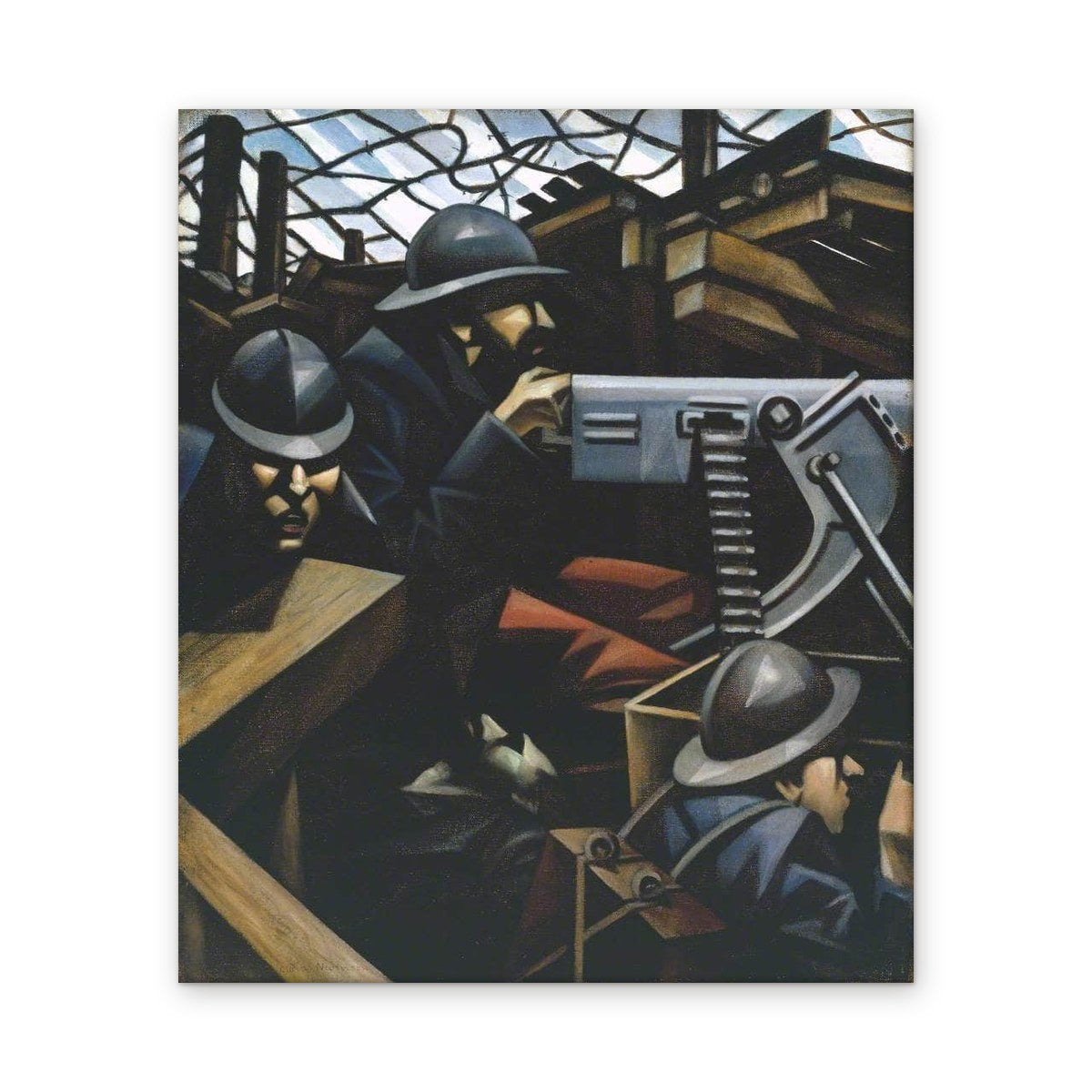 La Mitrailleuse — Gallery Wrap, Gallery Wrap · 16'' × 19''