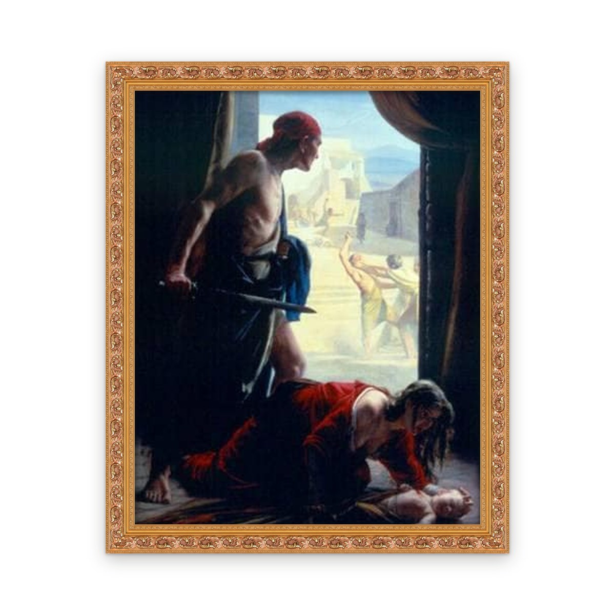 The Slaughter of the Innocents — Framed, Framed in Classic Ornate · 24'' × 30''