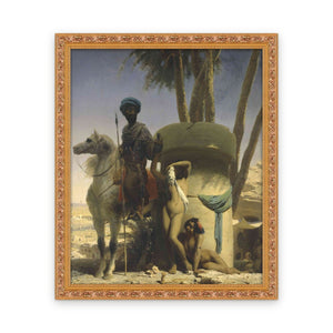 Egyptian modesty — Framed, Framed in Classic Ornate · 25'' × 30.5''