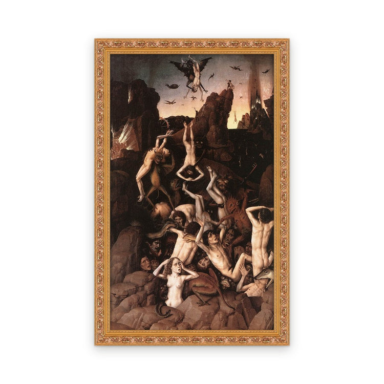 Hell — Framed, Framed in Classic Ornate · 21'' × 35''