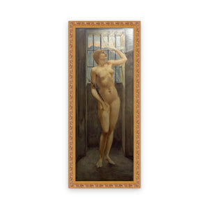 Hope in Prison — Framed, Framed in Classic Ornate · 17'' × 44''