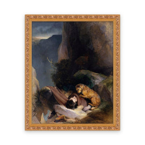 Attachment — Framed, Framed in Classic Ornate · 24'' × 30''