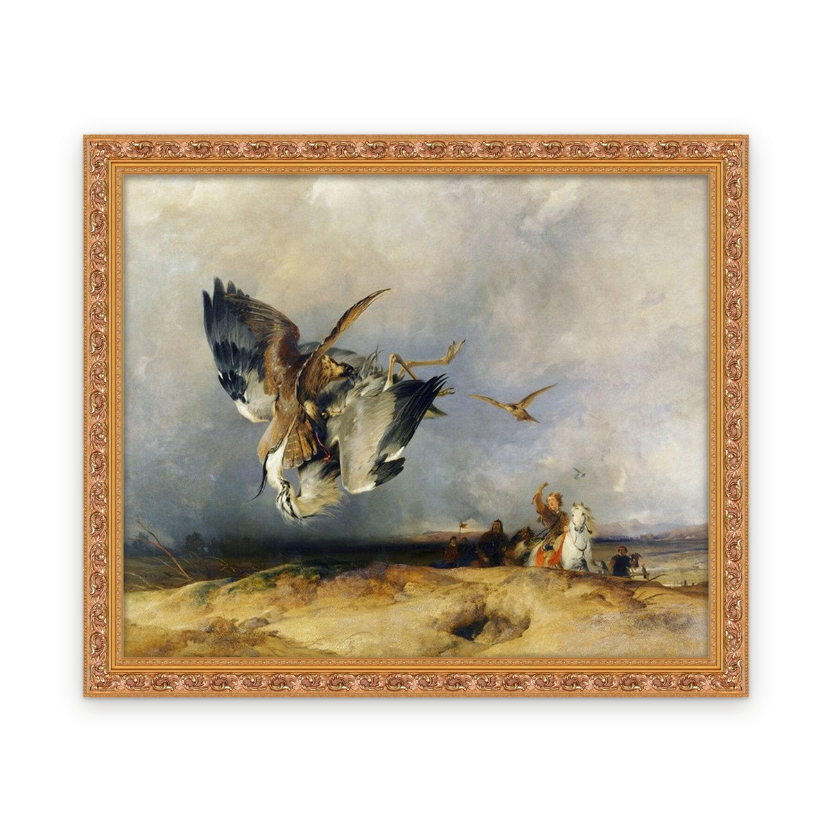 Hawking — Framed, Framed in Classic Ornate · 29'' × 24''