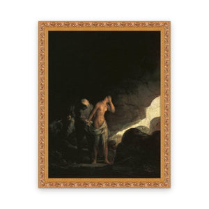 Brigand Stripping a Woman — Framed, Framed in Classic Ornate · 23'' × 30''