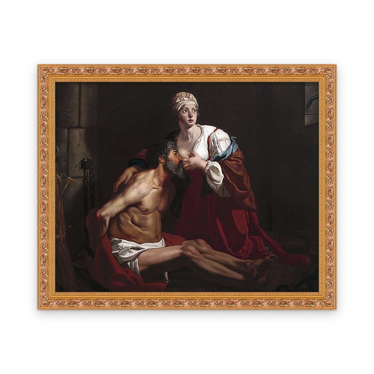 Caritas Romana — Framed, Framed in Classic Ornate · 30'' × 24''